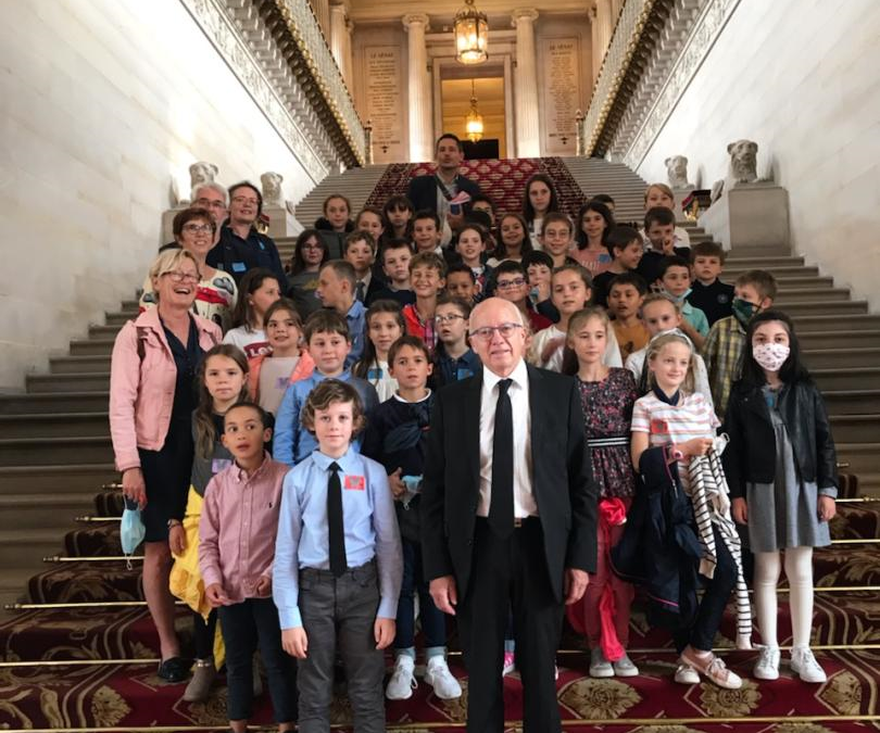 Visite au Sénat