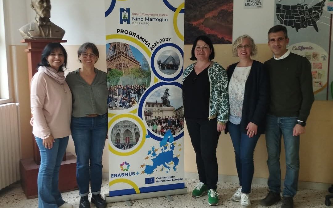 Des enseignants en mobilité Erasmus+